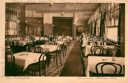 AK / Ansichtskarte Bad_Rothenfelde Terrasse des Hotel zur Post Bad_Rothenfelde