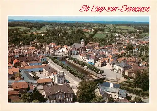 AK / Ansichtskarte Saint Loup sur Semouse Vue generale aerienne Saint Loup sur Semouse