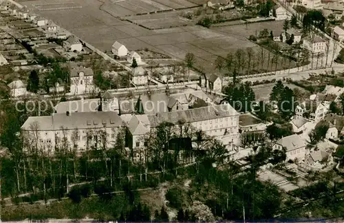 AK / Ansichtskarte Iburg_Teutoburger_Wald Fliegeraufnahme Schloss Iburg_Teutoburger_Wald