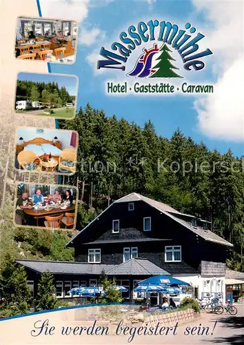 AK / Ansichtskarte Massermuehle Hotel Gaststaette Caravan Massermuehle