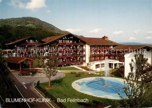 AK / Ansichtskarte Bad_Feilnbach Blumenhof Klinik Bad_Feilnbach