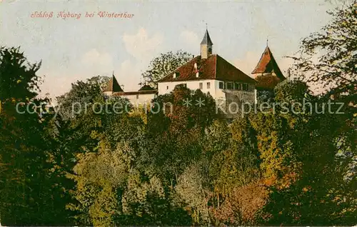 AK / Ansichtskarte Winterthur__ZH Schloss Kyburg 