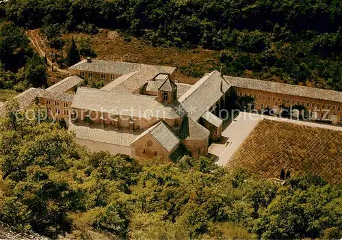 AK / Ansichtskarte Senanque Abbaye de Senanque Vue generale aerienne 