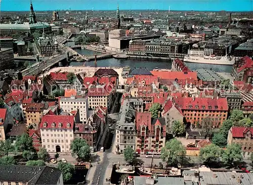 AK / Ansichtskarte Kopenhagen Blick vom Turm der Erloeserkirche Kopenhagen