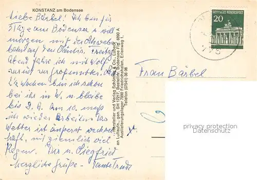 AK / Ansichtskarte Konstanz_Bodensee Panorama Rhein Stadtzentrum Bodensee Schweizer Alpen Konstanz_Bodensee