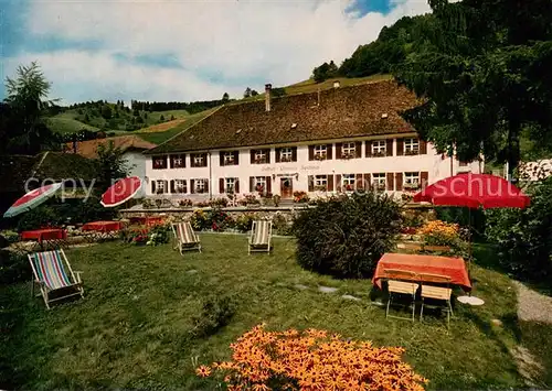 AK / Ansichtskarte Obermuenstertal Hotel Schwarzwaldgasthof Spielweg Obermuenstertal