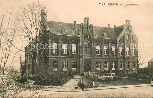 AK / Ansichtskarte Moenchengladbach Gymnasium Aussenansicht Moenchengladbach