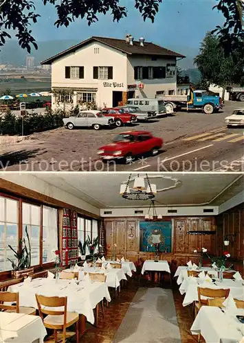 AK / Ansichtskarte Oetwil_Limmat Restaurant zur alten Post Oetwil Limmat