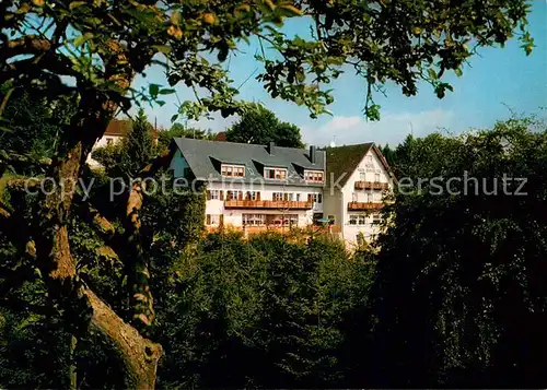 AK / Ansichtskarte Manderscheid_Eifel Hotel Pension Haus Burgblick Manderscheid Eifel