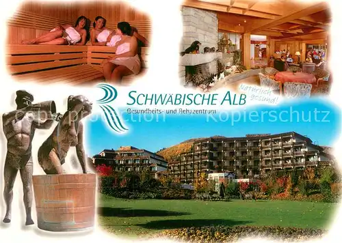 AK / Ansichtskarte Bad_Urach Gesundheits und Rehazentrum Schwaebische Alb Sauna Gastraum Bad_Urach