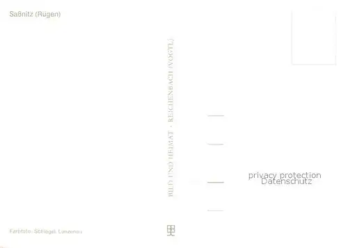 AK / Ansichtskarte Sassnitz_Ostseebad_Ruegen Teilansicht mit Blick auf die Ostsee Sassnitz_Ostseebad_Ruegen