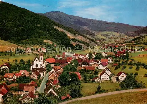 AK / Ansichtskarte Glottertal Panorama Kur  und Weinort Glottertal