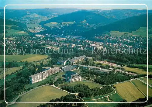 AK / Ansichtskarte Bad_Berleburg Herz Kreislauf Klinik und Odebornklinik Bad_Berleburg