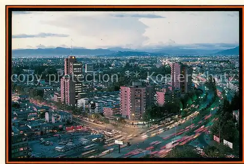 AK / Ansichtskarte Bogota_Colombia Panoramica de la ciudad al atardecer Twighlight Bogota Colombia
