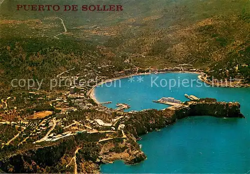 AK / Ansichtskarte Puerto_de_Soller Vista aerea Puerto_de_Soller