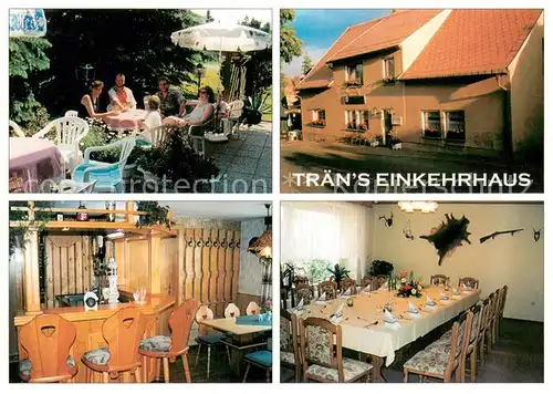 AK / Ansichtskarte Neu Spittwitz Traens Einkehrhaus Restaurant Terrasse 