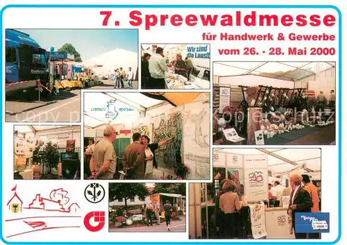 AK / Ansichtskarte Luebben_Spreewald 7. Spreewaldmesse fuer Handwerk und Gewerbe Luebben Spreewald