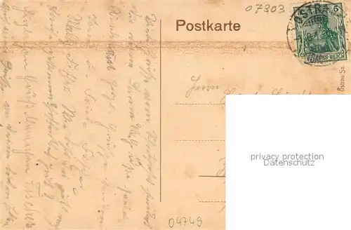 AK / Ansichtskarte Ostrau_Sachsen Gasthof zum Wilden Mann Ostrau_Sachsen