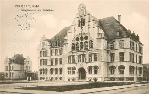 AK / Ansichtskarte Velbert Realgymnasium und Realschule Velbert