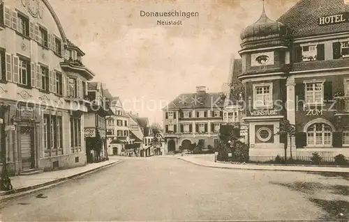 AK / Ansichtskarte Donaueschingen Neustadt Donaueschingen