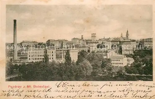 AK / Ansichtskarte Mlada_Boleslav_Jungbunzlau Ortsansicht 