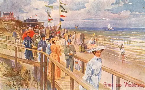 AK / Ansichtskarte Westerland_Sylt Wandelbahn Westerland_Sylt