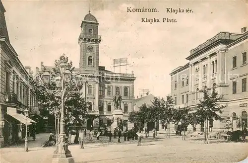 AK / Ansichtskarte Komarom_Komarno_Slovakia Klapka Platz 