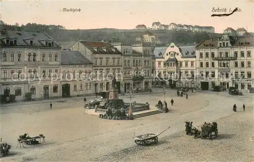 AK / Ansichtskarte Sebnitz Marktplatz Sebnitz