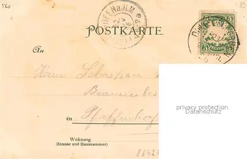 AK / Ansichtskarte Dinkelscherben Panorama Eisenbahn Kirche Dinkelscherben