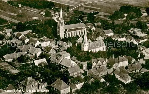 AK / Ansichtskarte Freren Fliegeraufnahme Gesamtaufnahme Freren