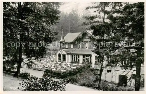 AK / Ansichtskarte Hagen_Westfalen Gasthaus Waldlust  Hagen_Westfalen