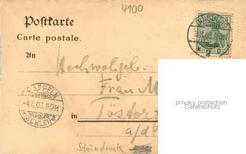 AK / Ansichtskarte Duisburg_Ruhr Rathaus Aussenansicht Duisburg Ruhr