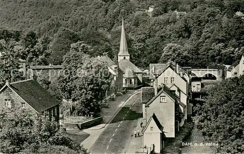 AK / Ansichtskarte Dahl_Hagen Dahler Schweiz a. d. Volme Teilansicht Dahl_Hagen