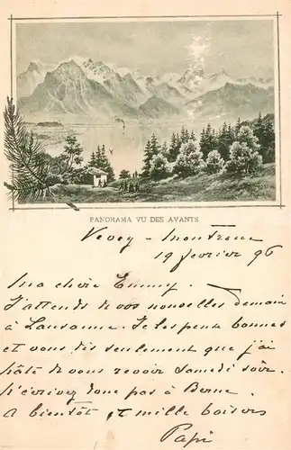 AK / Ansichtskarte Les_Avants Panorama Les_Avants