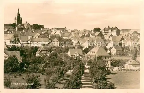 AK / Ansichtskarte Brilon Teilansicht Brilon