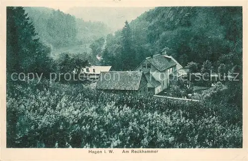 AK / Ansichtskarte Hagen_Westfalen Am Reckhammer Hagen_Westfalen
