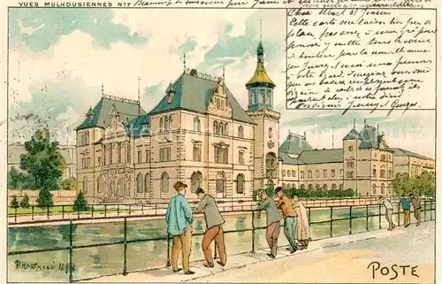 AK / Ansichtskarte Mulhouse_Muehlhausen Vue partielle Mulhouse Muehlhausen