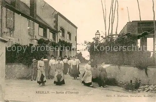 AK / Ansichtskarte Reuilly_Eure Sortie d Ouvroir Reuilly Eure