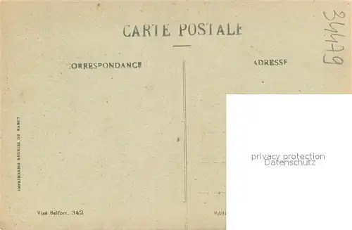 AK / Ansichtskarte Sentheim Strassenpartie Soldaten Sentheim