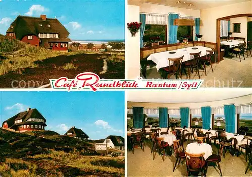 AK / Ansichtskarte Rantum_Sylt Cafe Restaurant Rundblick Rantum Sylt