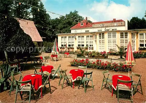 AK / Ansichtskarte Rolfshagen Waldgasthaus Suesse Mutter Gartenterrasse Rolfshagen