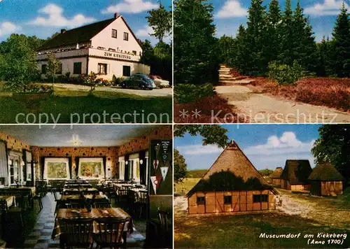 AK / Ansichtskarte Ehestorf_Harburg Museumsdorf am Kiekeberg Gaststaette Heidelandschaft Ehestorf_Harburg