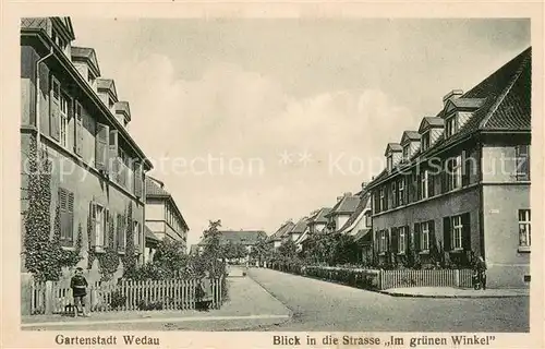 AK / Ansichtskarte Wedau_Duisburg Strasse Im gruenen Winkel Wedau Duisburg