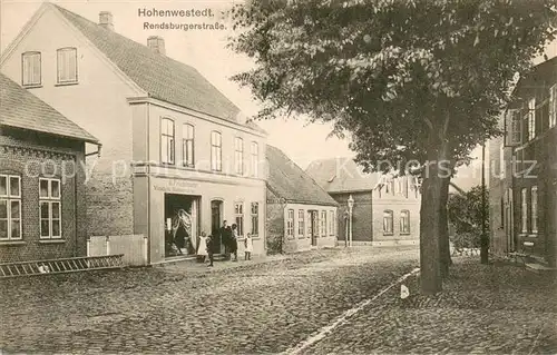 AK / Ansichtskarte Hohenwestedt Rendsburgerstrasse Hohenwestedt