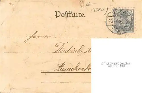 AK / Ansichtskarte Husby_Flensburg Josten Kaufhaus Dorfansicht Buchhandlung Willy Wulff Husby_Flensburg