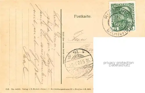 AK / Ansichtskarte Rumburg_Rumburk Kloster 