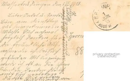 AK / Ansichtskarte Wassertruedingen Unterer Markt Wassertruedingen