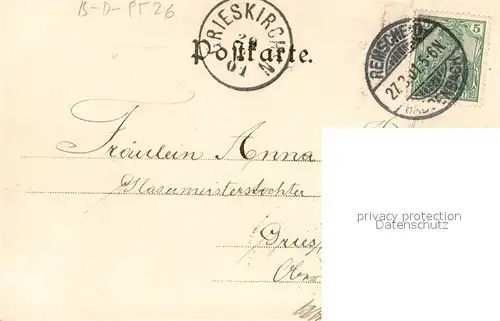 AK / Ansichtskarte Remscheid Post Bismarckstrasse Anlagen Remscheid