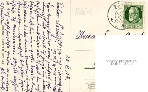 AK / Ansichtskarte Zangberg Pensionat Zangberg Zangberg