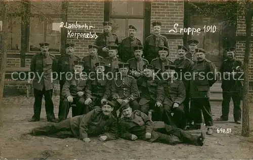 AK / Ansichtskarte Schwetz_Westpreussen 2te Landwehr Korporalschaft Gruppe 1910 Gruppenfoto Schwetz_Westpreussen